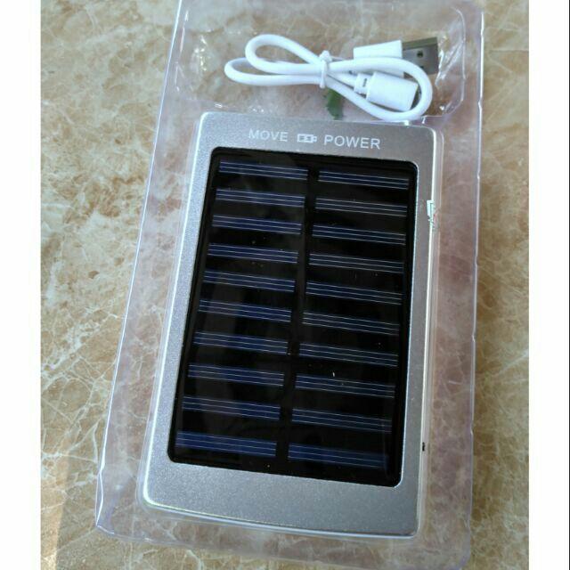 Sạc Dự Phòng năng lượng mặt trời có led
