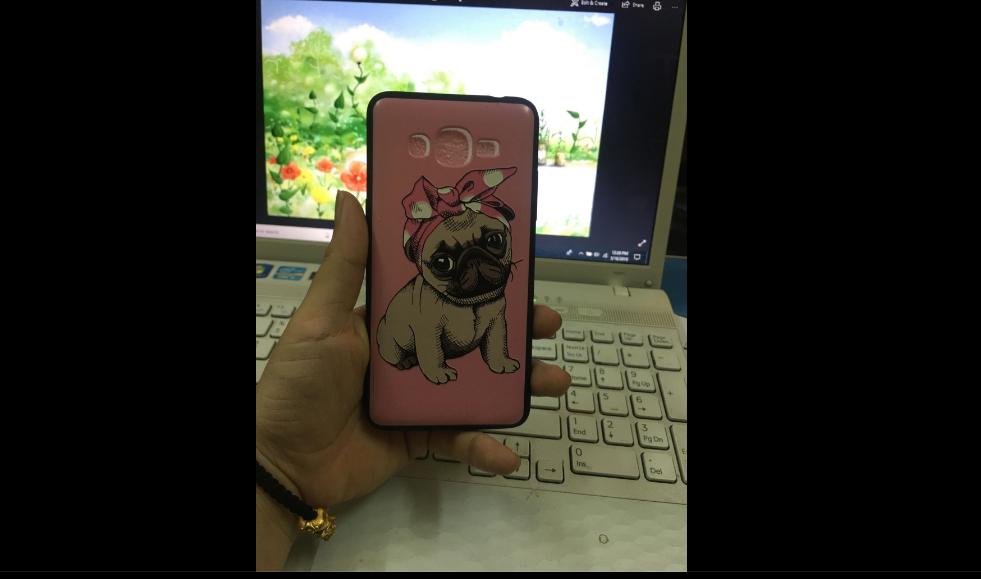 Ốp lưng thời trangin hình cho Samsung j2prime