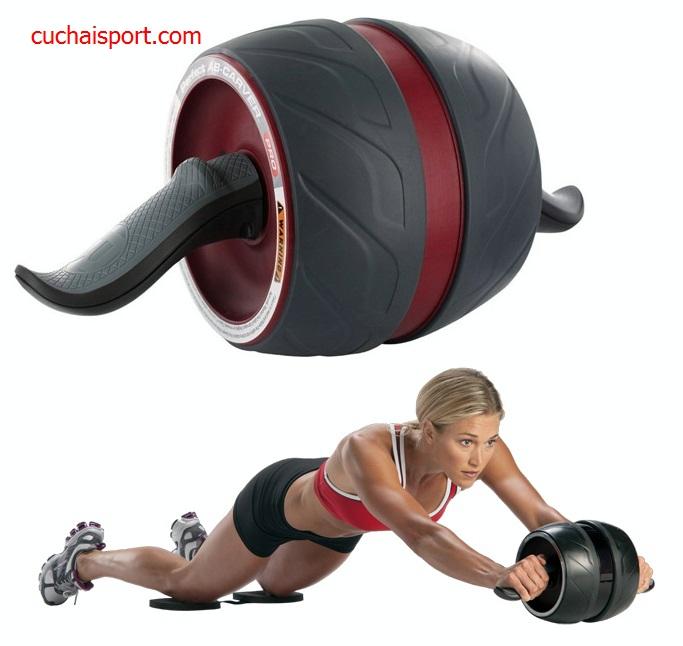 Con lăn tập bụng AB Carver Pro (tím)