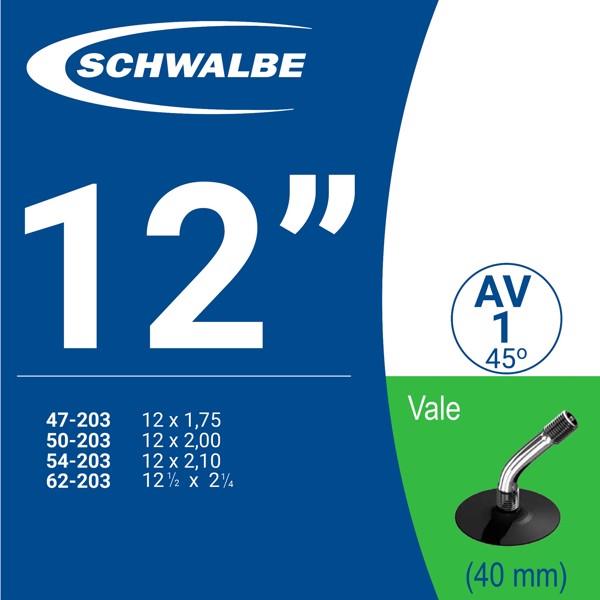 Ruột xe đạp schwalbe 12" av-40mm