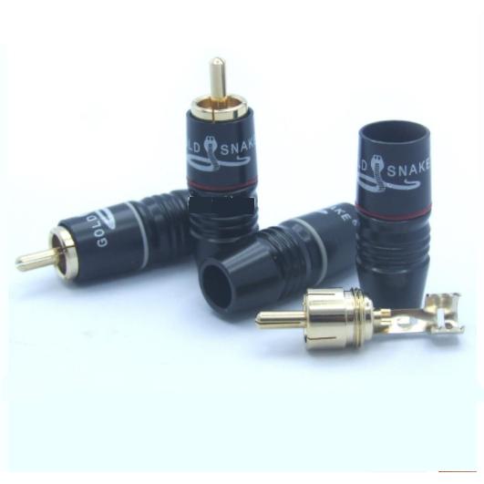 JẮCK BÔNG SEN - GOLD SNACKER - RCA-ĐẦU HÀN [2 chiếc ]