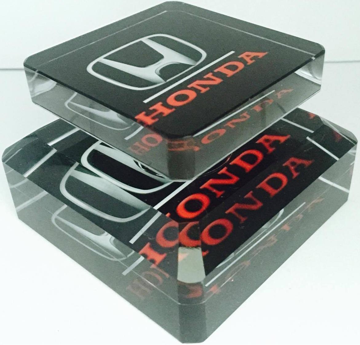 Nước hoa pha lê logo xe Honda