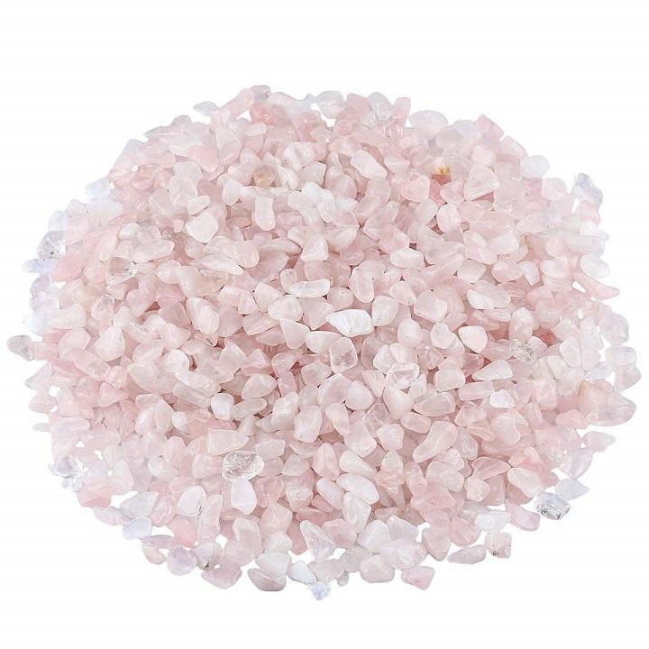 1kg Đá thạch anh vụn hồng tự nhiên