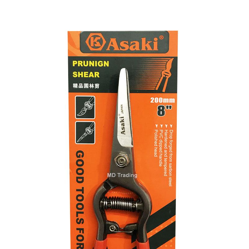 Kéo cắt cành cán đúc Asaki AK-8648 8''/200mm