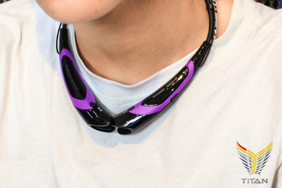 TAI NGHE BLUETOOTH ANIME HBS 760 ĐEN TÍM