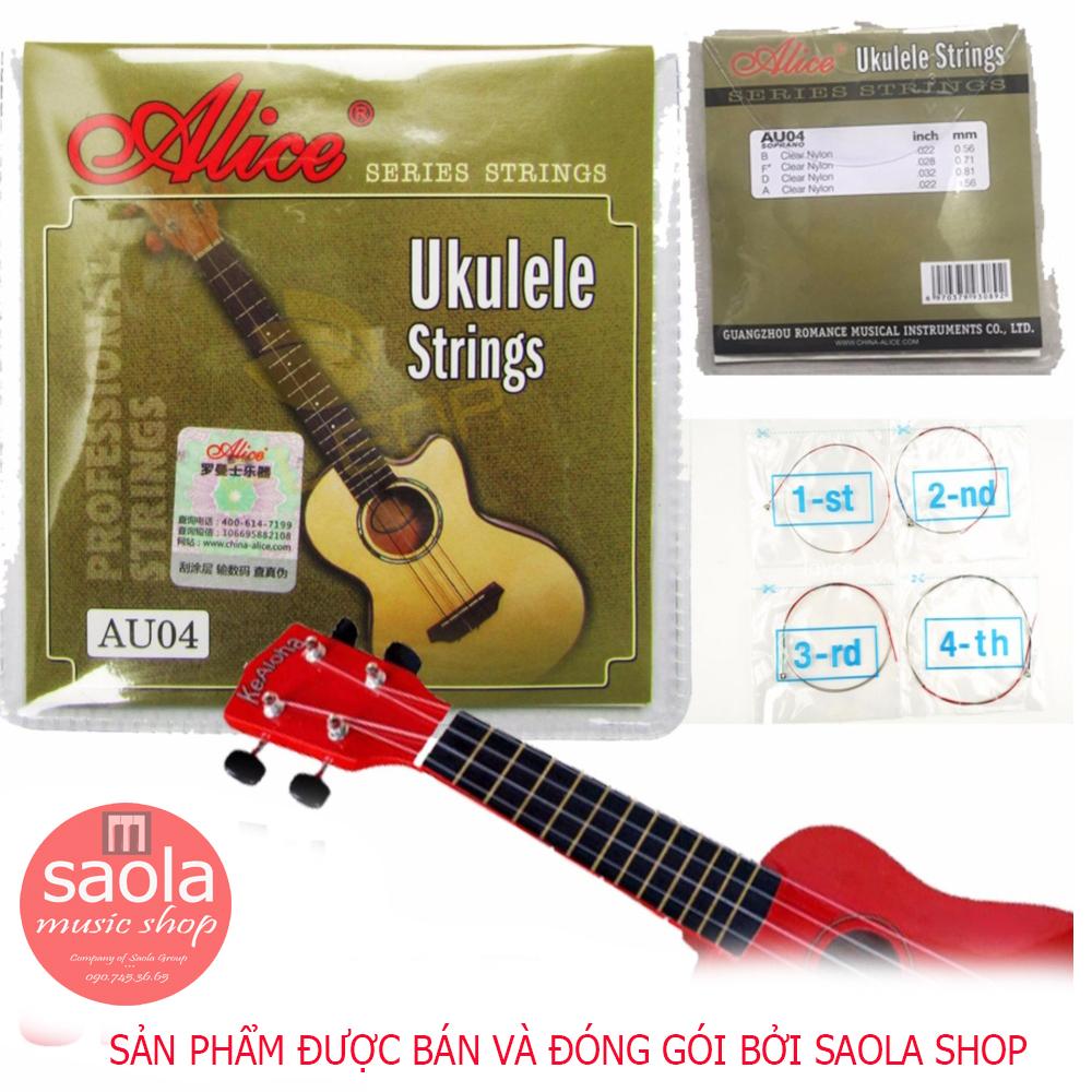 [HCM]Dây Đàn Ukulele Alice-A04 Loại Tốt