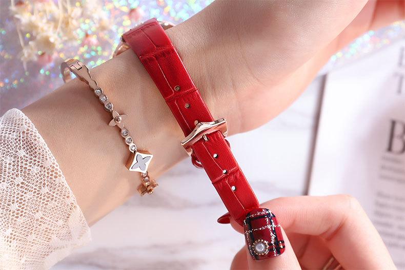 Đồng hồ nữ Sanda P245 Dây Da Cao Cấp mẫu mới