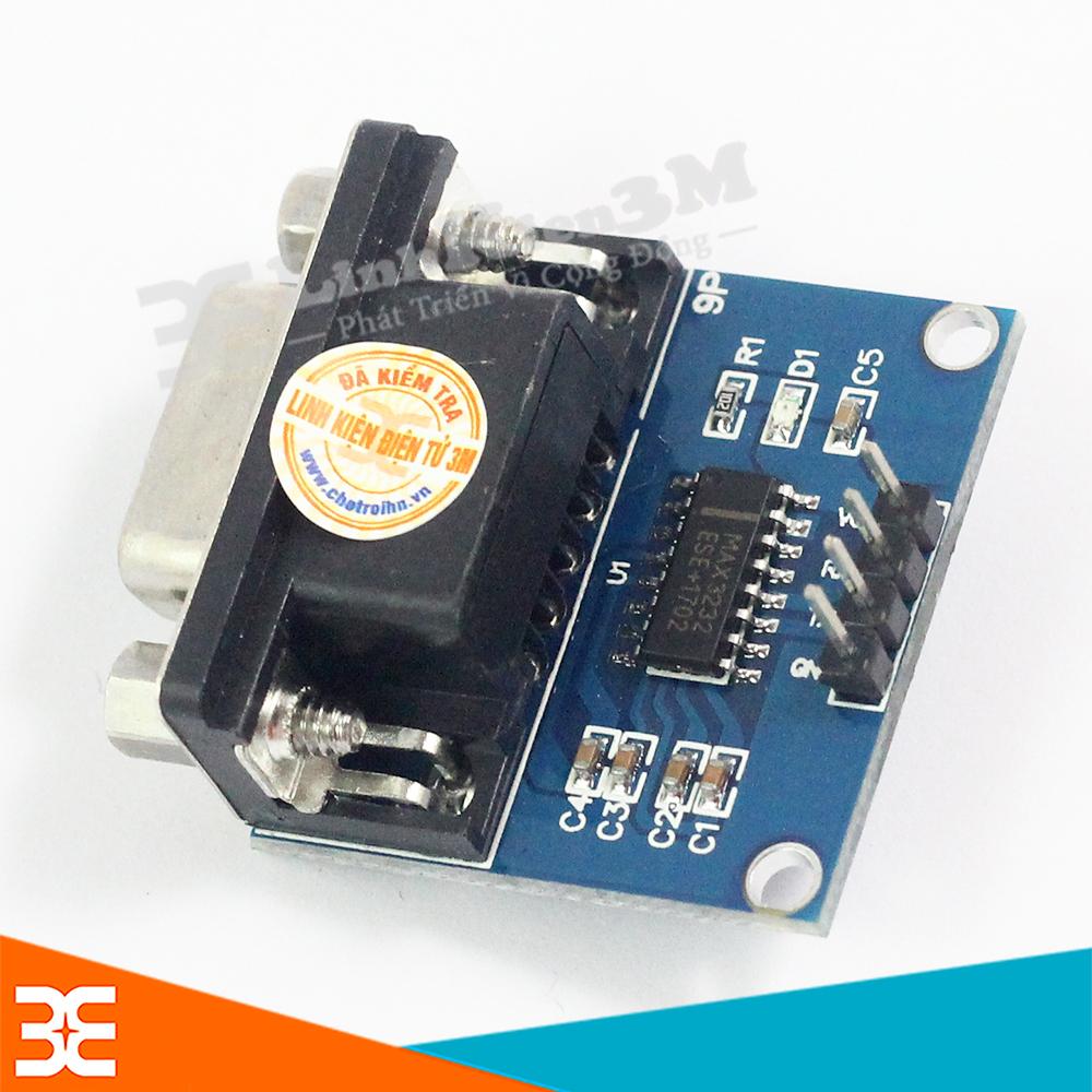 Module chuyển đổi RS232 sang TTL sử dụng Max3232 3V3-5V