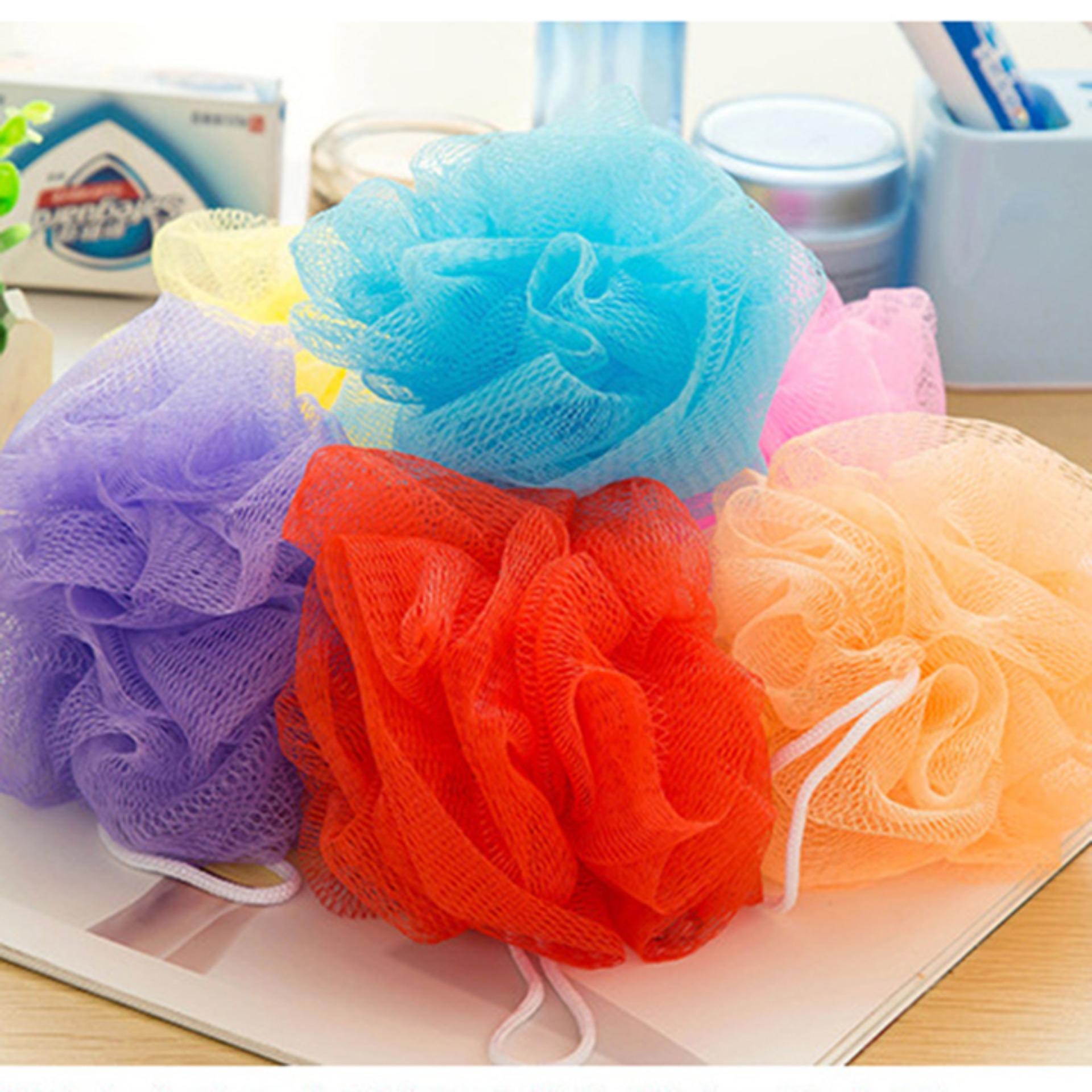 Combo bông tắm cao cấp cho mẹ và bé (01 cho mẹ + 01 cho bé)