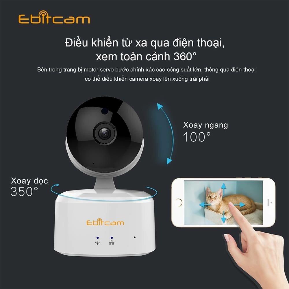 Camera IP Wifi Ebitcam 1.0 siêu nét