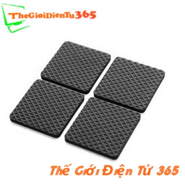 VỈ MIẾNG DÁN LÓT CHÂN LOA, ĐỒ ĐIỆN HÌNH VUÔNG 2.5X2.5CM