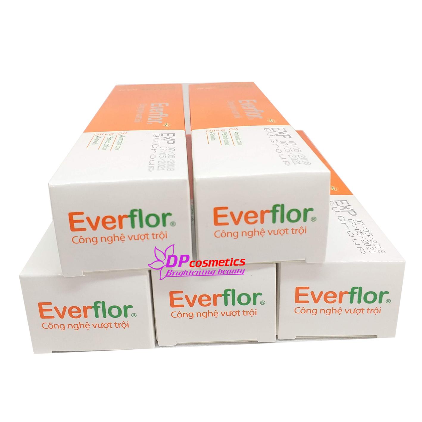 [HCM]Combo 5 tuýp nhuộm màu tóc Everflor 100ml