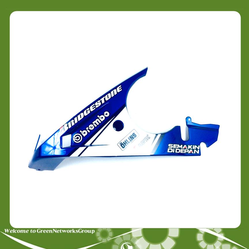 Mỏ cày (ốp lườn) Exciter 150 nhựa đúc khuôn GreenNetworks (xanh dương)