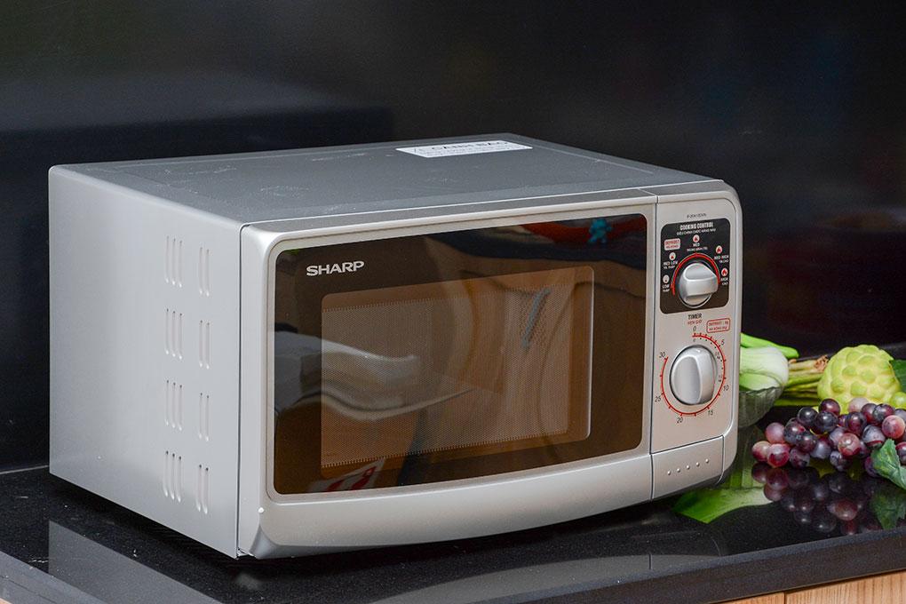 Lò vi sóng cơ Sharp R-20A1(S)VN 22L (Bạc)