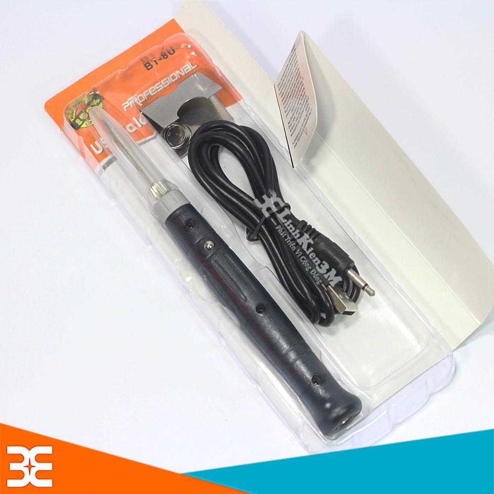 Combo Mỏ Hàn USB 5V 8W ( Tặng 01 Thiếc Rosachi Và 01 Hộp Nhựa Thông )