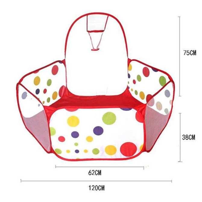 Nhà banh kèm 100 bóng chơi cho bé phi 5,5cm