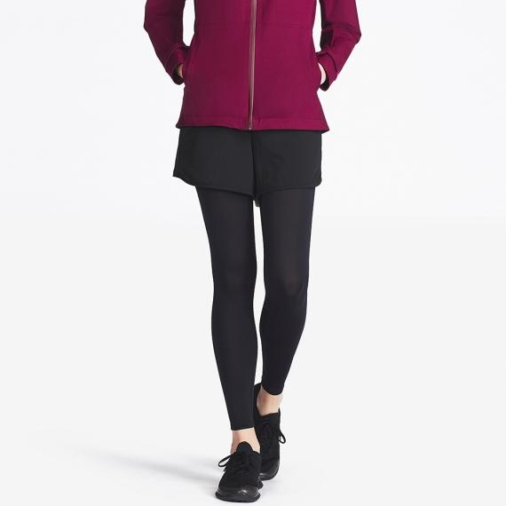 Quần legging thể thao nữ UNIQLO PERFORMANCE SUPPORT TIGHTS - Nhật Bản (Đen)
