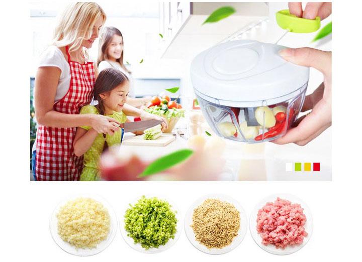[HCM]Dụng cụ băm rau củ quả Lock&Lock Quick Chopper CKS302