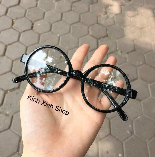 Kính Mắt tròn xoe ngố NOBITA (ĐEN)