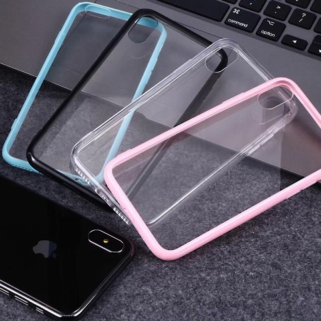 Ốp Trong Viền Màu CHo iphone 5 đến 8