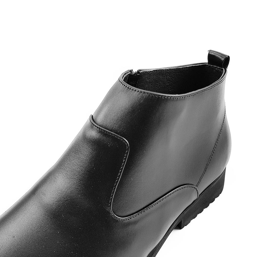 Chelsea Boot Nam Giày Boot Nam Cổ Lửng Da Bò Ensado CL0713 (Đen - Nâu)