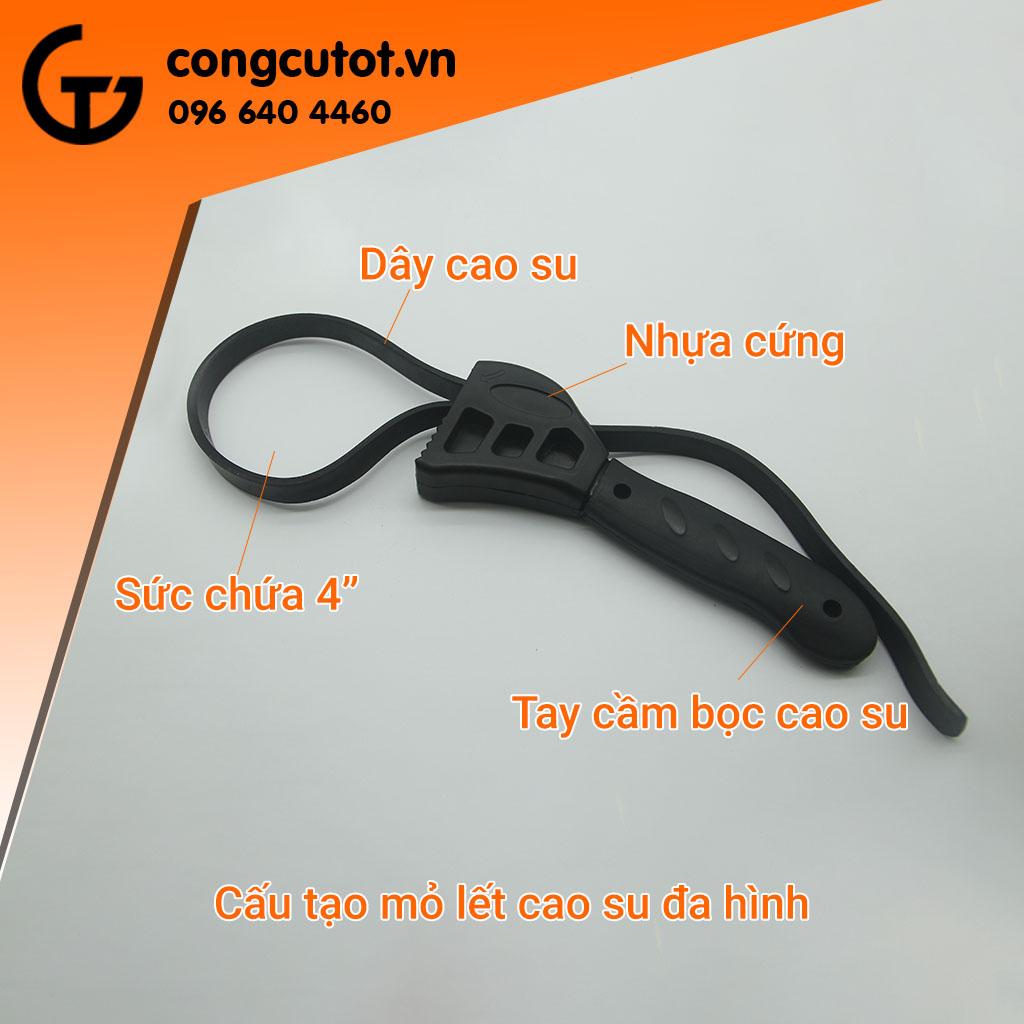 Mỏ lết đa hình - Mỏ lết cao su