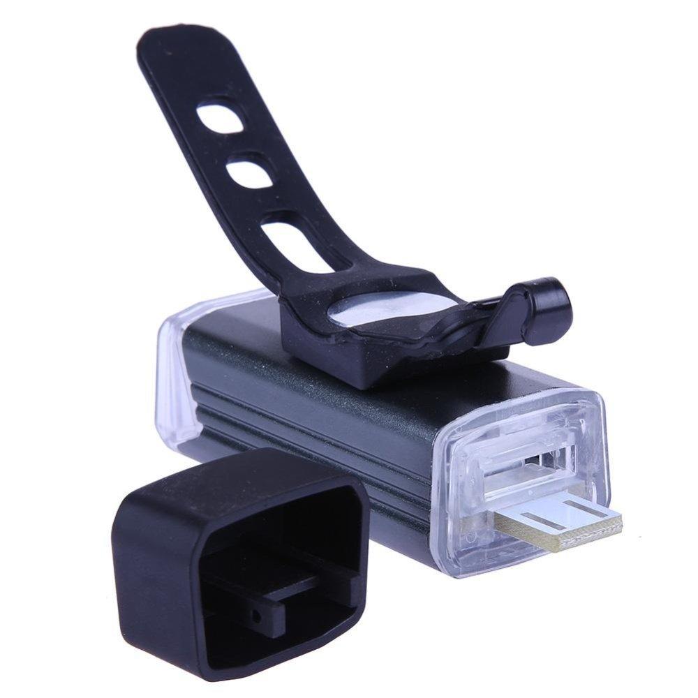 Đèn pha gắn trên xe đạp sạc cổng USB chất lượng cao