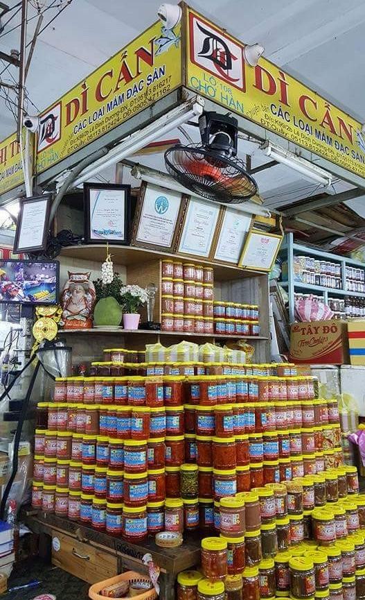 Mắm ruốc Dì cẩn Đà nẵng chợ Hàn hủ 500mg