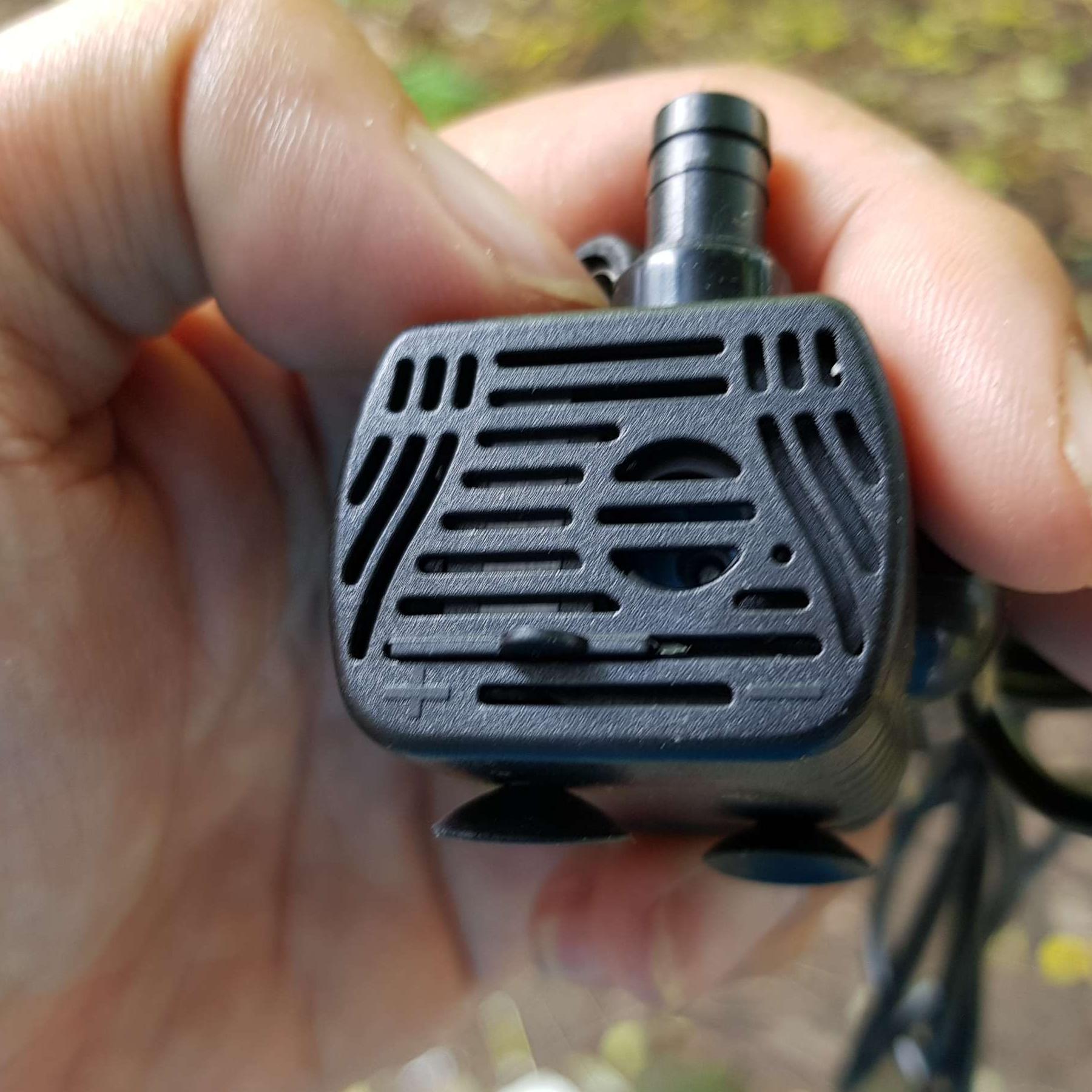 Máy bơm nước mini 3W không chổi than dùng điện DC 12v
