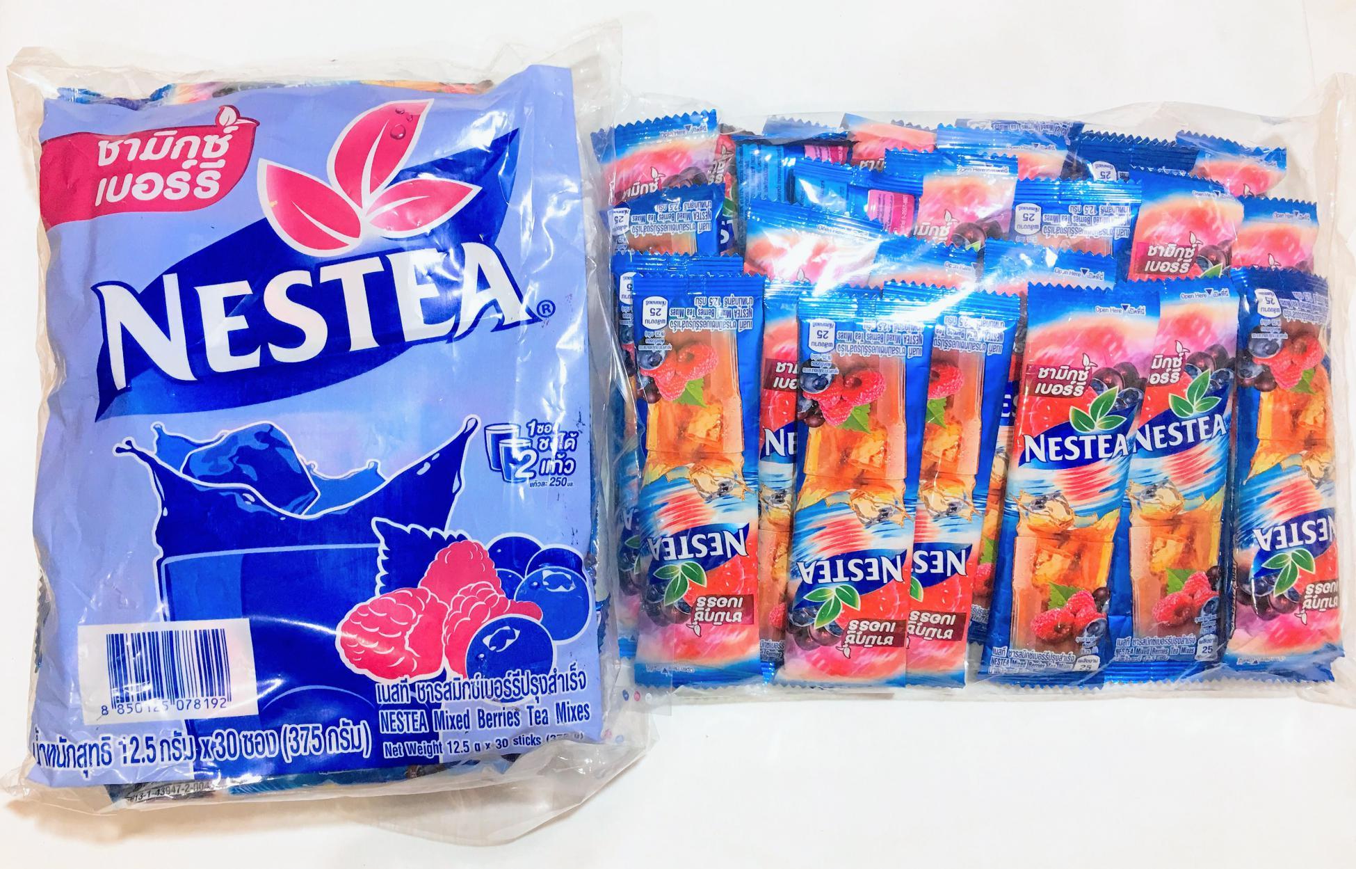 Trà Dâu Mix Hòa Tan Nestea Thái Lan (Túi 30 Gói)