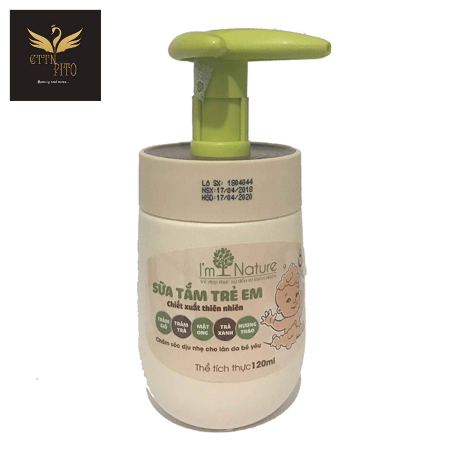 Sữa tắm dành cho trẻ em Im Nature 120ml