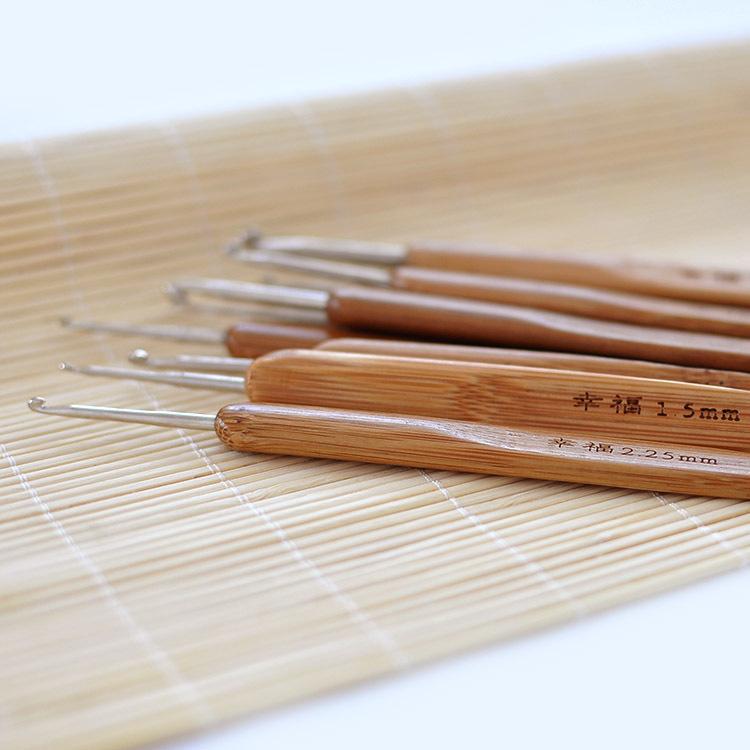 Bộ Kim Móc Len Tay Cẩm Gỗ