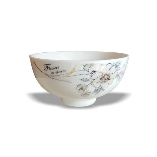 Bộ chén sứ Minh Châu có hoa văn
