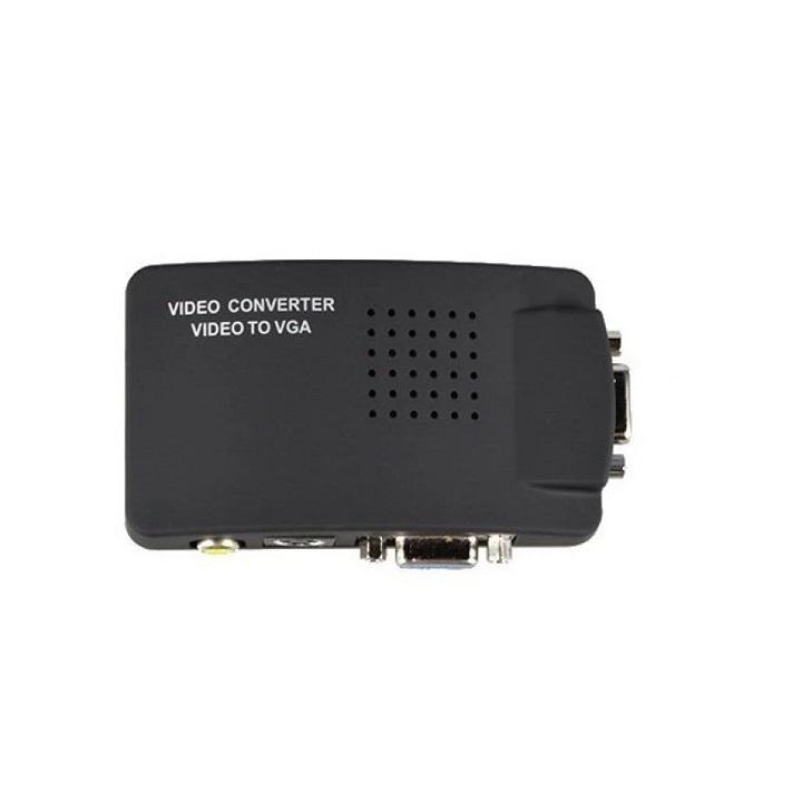 Bộ chuyển đổi tín hiệu từ AV, S-Video sang VGA (Video Converter Video to VGA)