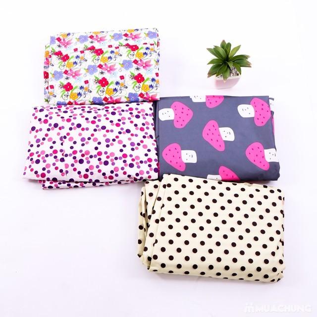Ga chống thấm họa tiết cotton 1.6m x 2m