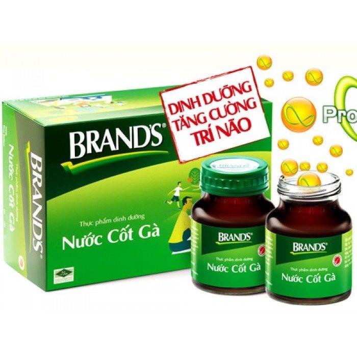Combo 06 Hủ Nước cốt gà Brands lọ 42ml