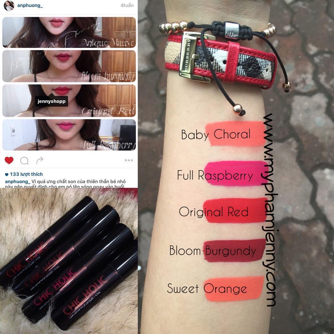 Son Kem ChicHolic Long Last Fix Lip Lacquer