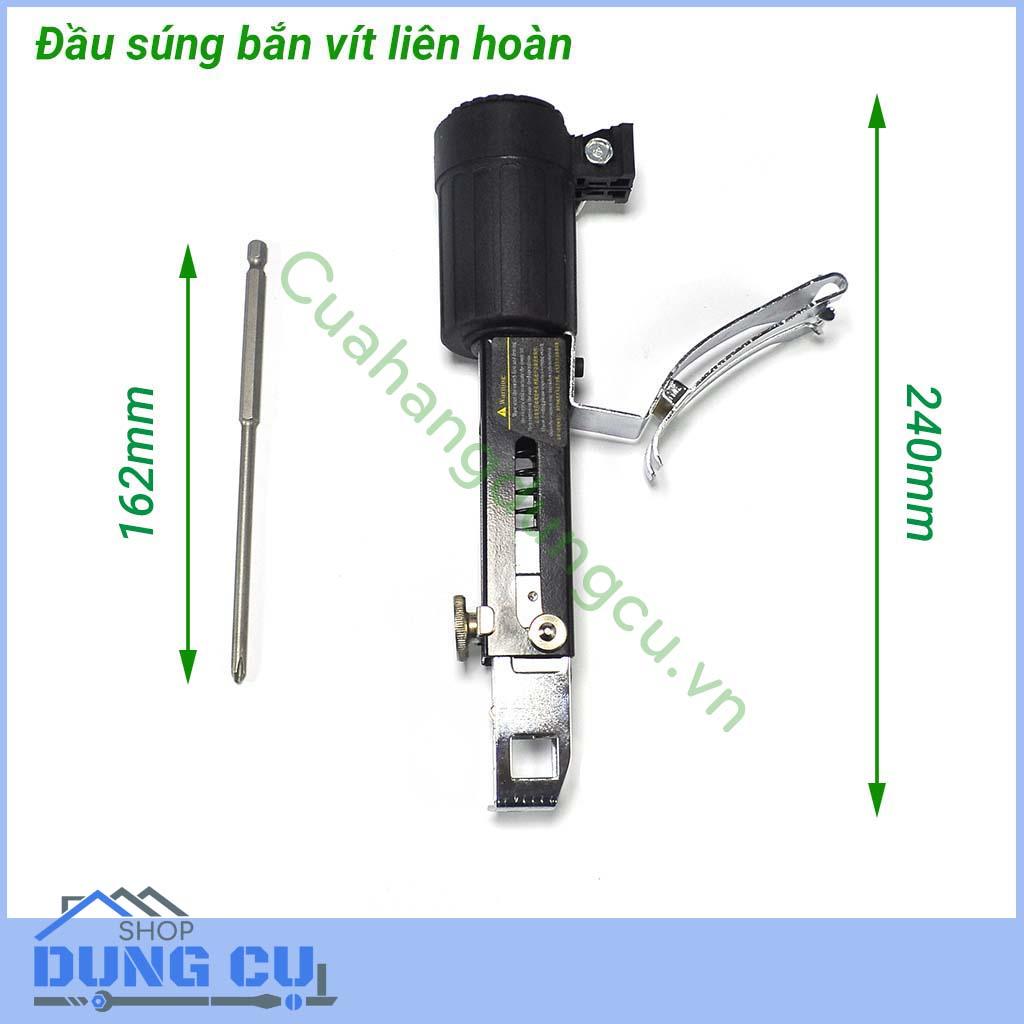 Đầu bắn vít liên hoàn lắp máy khoan