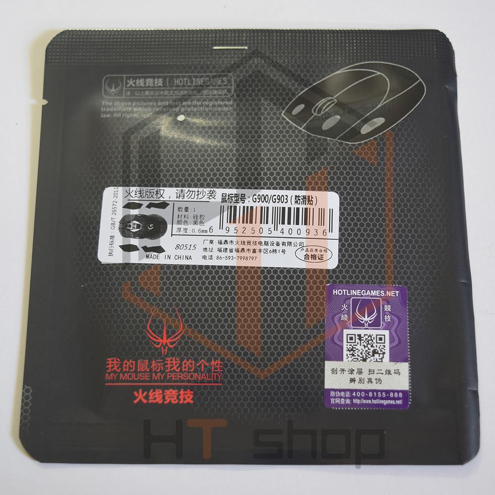 HT.TECHNIK - Miếng dán chống trượt cho chuột Logitech G903, Logitech G900