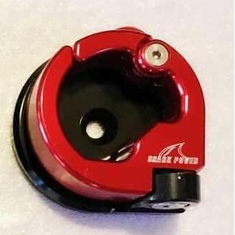xe may Móc Treo shark power CNC cho xe máy cao cấp HV shop (màu đỏ )  ( giá 1 cái )