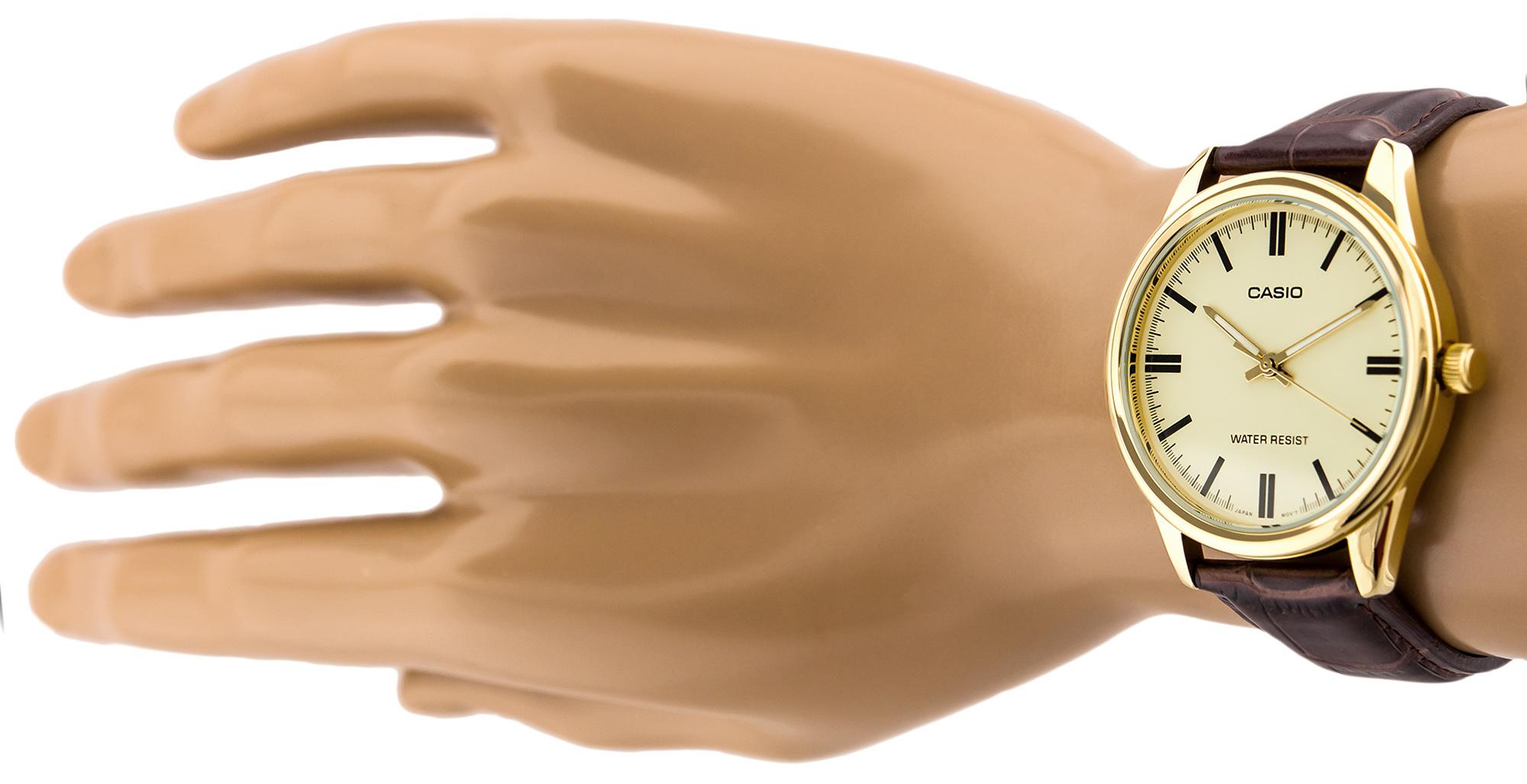 Đồng hồ nam dây da Casio Anh Khuê MTP-V005GL-9AUDF
