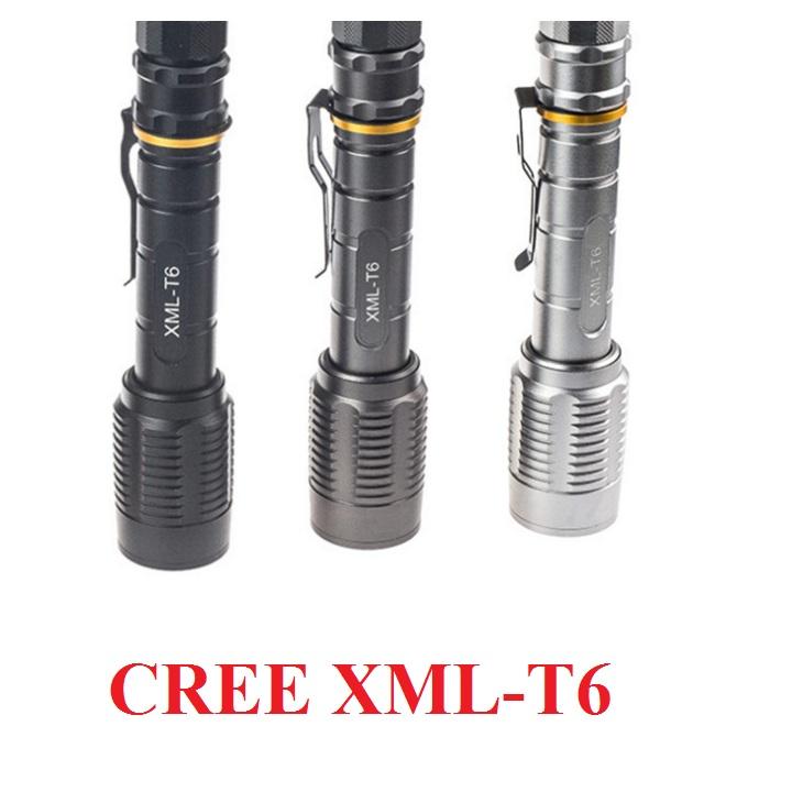 ĐÈN PIN SẠC SIÊU SÁNG XML T6 CHỐNG NƯỚC - XML T6