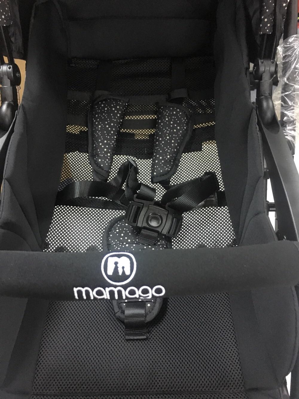Xe đẩy em bé Kids Plaza Compact 319  (tên cũ Mamago Compact 319) màu đen