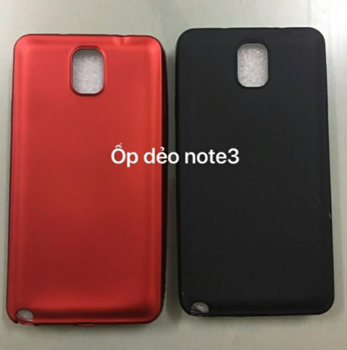 Ốp lưng dẻo màu cho samsung Note 3, N900