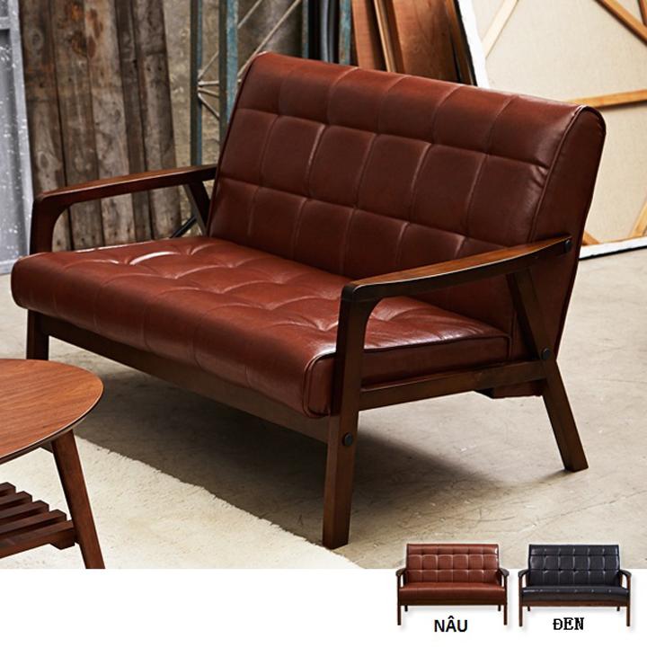Sofa BNS 8039BD-2P (Nâu) Ghế đôi