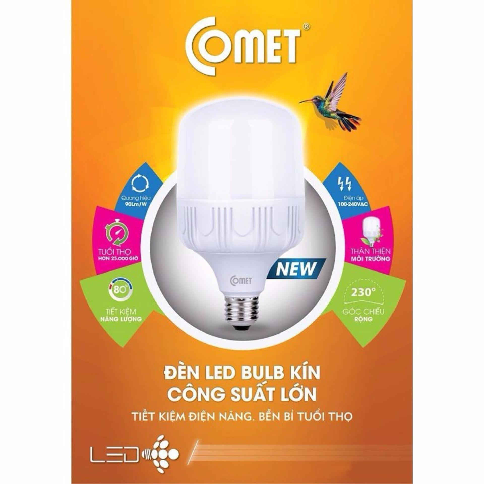 Bộ 2 Bóng Đèn LED bulb COMET CB13H-20D công suất 20W (Ánh sáng trắng)