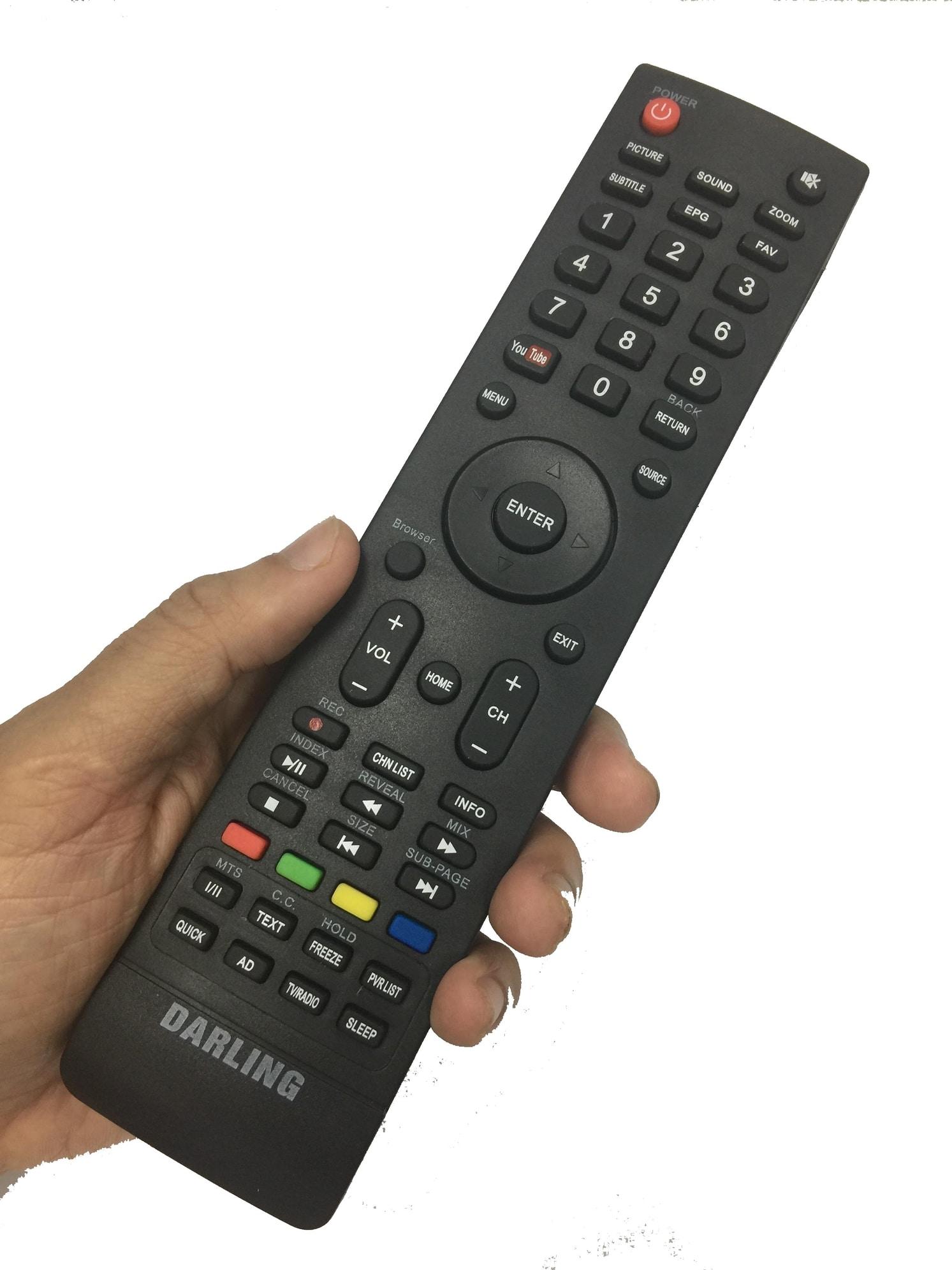 [HCM]REMOTE ĐIỀU KHIỂN TIVI DARLING SMART MẪU 1