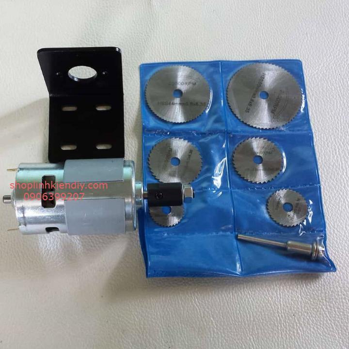 máy cắt mini với motor 775 150w 2 bạc đạn
