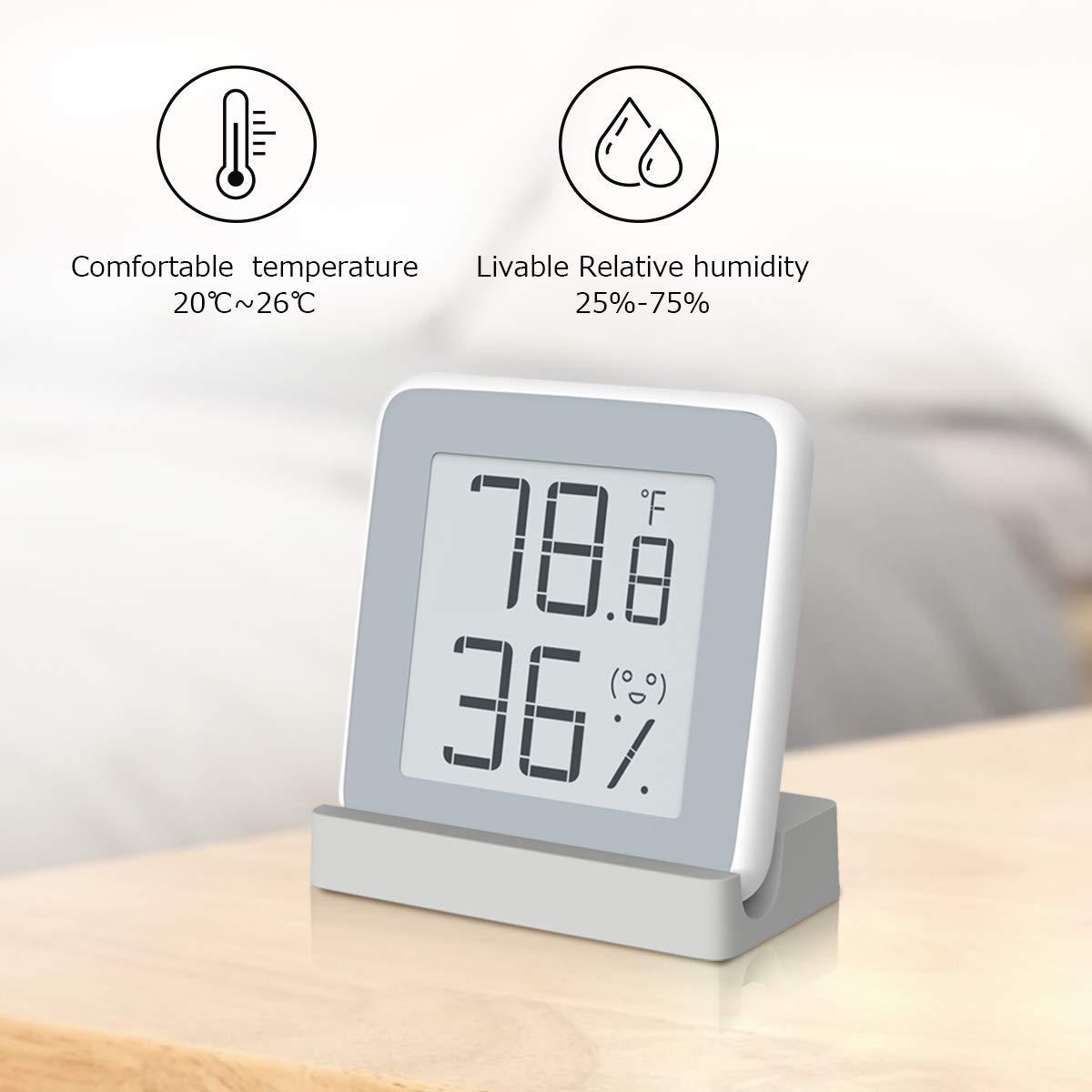 Máy Đo Độ Ẩm, Nhiệt Độ Cao Cấp Xiaomi Sử Dụng Màn Hình E-Ink HD