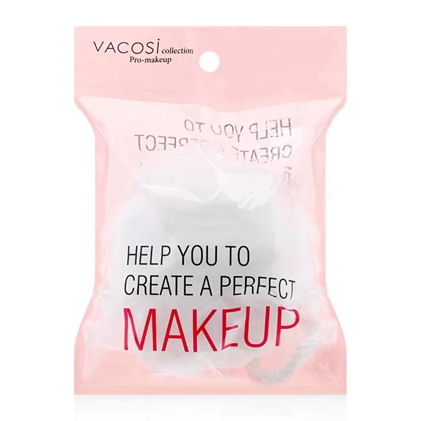 [HCM]Bông Tắm Hàn Quốc Vacosi Plastic Bath Sponge Bp21 ( Trắng )